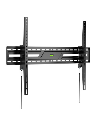 POWERTECH επιτοίχια βάση τηλεόρασης PT-1368, 43-100", έως 75kg, ρυθμιζόμενη κλίση