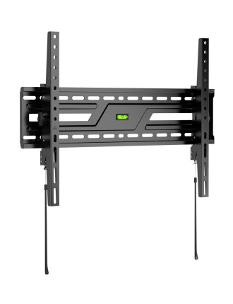 POWERTECH επιτοίχια βάση τηλεόρασης PT-1370, 37-86", έως 75kg, ρυθμιζόμενη κλίση