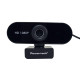POWERTECH web camera PT-1382, 2MP, 1080p FHD, ρυθμιζόμενη εστίαση, 1.5m, μαύρη