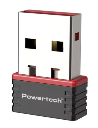 POWERTECH ασύρματος USB αντάπτορας δικτύου PT-1384, 150Mbps WiFi POWERTECH ασύρματος USB αντάπτορας δικτύου PT-1384, 150Mbps WiFi