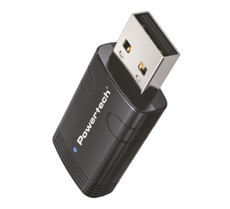POWERTECH ασύρματος USB αντάπτορας δικτύου & Bluetooth 5.3 PT-1387, 900Mbps WiFi 6 POWERTECH ασύρματος USB αντάπτορας δικτύου & Bluetooth 5.3 PT-1387, 900Mbps WiFi 6