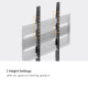 POWERTECH επιτοίχια βάση τηλεόρασης PT-1389, 37-80", έως 40kg, full motion POWERTECH επιτοίχια βάση τηλεόρασης PT-1389, 37-80", έως 40kg, full motion