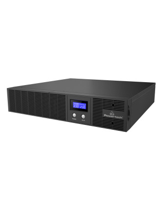POWERTECH UPS Line Interactive PT-1408 για rack 2U, με οθόνη, 2200VA/1540W, 4x AC output