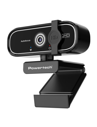 POWERTECH web camera PT-1427, 5MP, 2K QHD, αυτόματη εστίαση, 1.5m, μαύρη POWERTECH web camera PT-1427, 5MP, 2K QHD, αυτόματη εστίαση, 1.5m, μαύρη