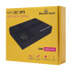 POWERTECH mini DC UPS PT-1434, 18W, 10400mAh, 3x DC, USB/LAN/POE, μαύρο