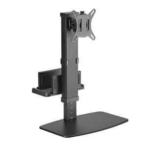 POWERTECH βάση γραφείου οθόνης PT-1449 με βάση mini PC, 17-32", έως 8kg