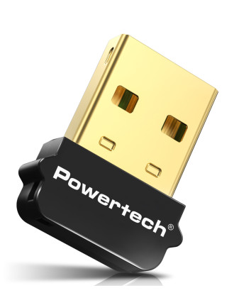 POWERTECH USB Bluetooth 5.1 αντάπτορας PT-1452 με εμβέλεια έως 20m