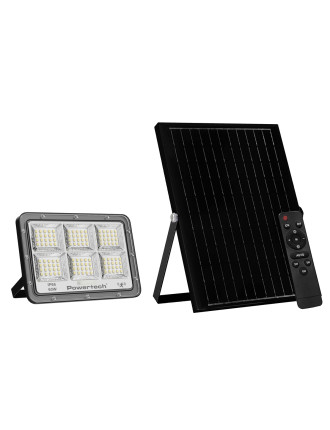 POWERTECH LED ηλιακός προβολέας PT-1456 με τηλεχειριστήριο, αισθητήρας κίνησης, 60W, 4000K, 750lm, IP66 POWERTECH LED ηλιακός προβολέας PT-1456 με τηλεχειριστήριο, αισθητήρας κίνησης, 60W, 4000K, 750lm, IP66