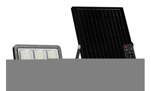 POWERTECH LED ηλιακός προβολέας PT-1456 με τηλεχειριστήριο, αισθητήρας κίνησης, 60W, 4000K, 750lm, IP66 POWERTECH LED ηλιακός προβολέας PT-1456 με τηλεχειριστήριο, αισθητήρας κίνησης, 60W, 4000K, 750lm, IP66