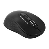 POWERTECH ασύρματο ποντίκι PT-1466, USB δέκτης, έως 1600DPI, μαύρο
