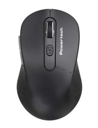 POWERTECH ασύρματο ποντίκι PT-1466, USB δέκτης, έως 1600DPI, μαύρο POWERTECH ασύρματο ποντίκι PT-1466, USB δέκτης, έως 1600DPI, μαύρο