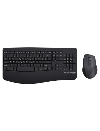 POWERTECH set ποντίκι & πληκτρολόγιο PT-1490, 2.4GHz & Bluetooth, μαύρο POWERTECH set ποντίκι & πληκτρολόγιο PT-1490, 2.4GHz & Bluetooth, μαύρο