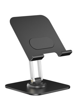 POWERTECH επιτραπέζια βάση για tablet PT-1494, foldable, μαύρη