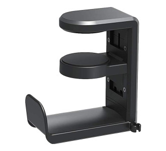 POWERTECH βάση ακουστικών γραφείου PT-1495, περιστρεφόμενη, μαύρη POWERTECH βάση ακουστικών γραφείου PT-1495, περιστρεφόμενη, μαύρη