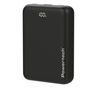 POWERTECH power bank PT-1503 με οθόνη, 20000mah, 22.5W, μαύρο