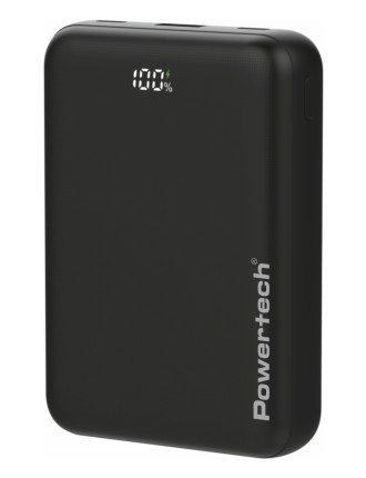 POWERTECH power bank PT-1503 με οθόνη, 20000mah, 22.5W, μαύρο