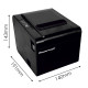 POWERTECH θερμικός εκτυπωτής αποδείξεων PT-1506, USB/Ethernet/Serial, auto cutter, μαύρος