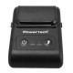 POWERTECH φορητός θερμικός εκτυπωτής αποδείξεων PT-1508, USB-C/Bluetooth, μαύρος