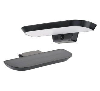 POWERTECH LED ηλιακό φωτιστικό PT-1516 με αισθητήρα κίνησης, 6W, 2000mAh, μαύρο