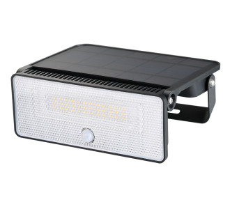 POWERTECH LED ηλιακό φωτιστικό PT-1518 με αισθητήρα κίνησης, 12W, 3600mAh, μαύρο