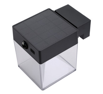 POWERTECH LED ηλιακό φωτιστικό PT-1519 με αισθητήρα κίνησης, 4W, 2000mAh, μαύρο