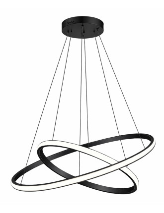 POWERTECH LED φωτιστικό οροφής PT-1527, 40W, 4000K, Φ60x120cm, μαύρο POWERTECH LED φωτιστικό οροφής PT-1527, 40W, 4000K, Φ60x120cm, μαύρο