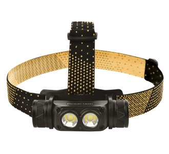 POWERTECH LED φακός κεφαλής PT-1549, επαναφορτιζόμενος, 1000lm, IP44, μαύρος