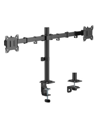 POWERTECH βάση γραφείου για 2x οθόνες PT-1552, 17-32", έως 10kg POWERTECH βάση γραφείου για 2x οθόνες PT-1552, 17-32", έως 10kg