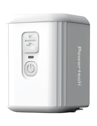 POWERTECH μίνι τρόμπα PT-1553 με φακό, 5W, επαναφορτιζόμενη, λευκή POWERTECH μίνι τρόμπα PT-1553 με φακό, 5W, επαναφορτιζόμενη, λευκή