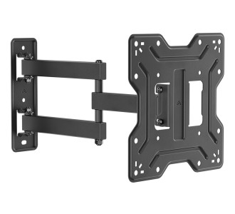 POWERTECH επιτοίχια βάση τηλεόρασης PT-1556, 23-43", έως 30kg, full motion
