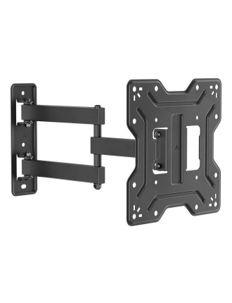 POWERTECH επιτοίχια βάση τηλεόρασης PT-1556, 23-43", έως 30kg, full motion