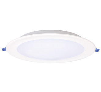 POWERTECH LED φωτιστικό downlight PT-1559, 9W, Φ116x25mm, 4000K, 765lm, λευκό POWERTECH LED φωτιστικό downlight PT-1559, 9W, Φ116x25mm, 4000K, 765lm, λευκό