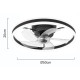POWERTECH ανεμιστήρας οροφής PT-1560 με LED φως, 45W, Φ50x20cm, μαύρος POWERTECH ανεμιστήρας οροφής PT-1560 με LED φως, 45W, Φ50x20cm, μαύρος