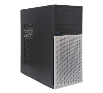 POWERTECH PC Case PT-1563 με 550W PSU, ATX Midi, 376.6x175x408.5mm, μαύρο