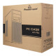 POWERTECH PC Case PT-1563 με 550W PSU, ATX Midi, 376.6x175x408.5mm, μαύρο