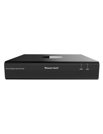 POWERTECH XVR υβριδικό καταγραφικό PT-1595, 5MP, H.264/H.265, 4 κανάλια POWERTECH XVR υβριδικό καταγραφικό PT-1595, 5MP, H.264/H.265, 4 κανάλια