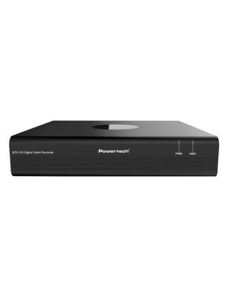 POWERTECH XVR υβριδικό καταγραφικό PT-1596, 5MP, H.264/H.265, 8 κανάλια POWERTECH XVR υβριδικό καταγραφικό PT-1596, 5MP, H.264/H.265, 8 κανάλια