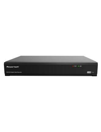 POWERTECH XVR υβριδικό καταγραφικό PT-1597, 5MP, H.264/H.265, 16 κανάλια POWERTECH XVR υβριδικό καταγραφικό PT-1597, 5MP, H.264/H.265, 16 κανάλια