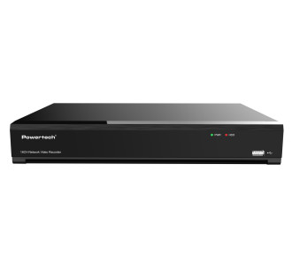 POWERTECH NVR καταγραφικό PT-1599, 8MP, H.264+/H.265+, 16 κανάλια POWERTECH NVR καταγραφικό PT-1599, 8MP, H.264+/H.265+, 16 κανάλια