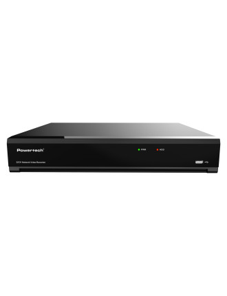POWERTECH NVR καταγραφικό PT-1600, 12MP, H.264+/H.265+, 32 κανάλια POWERTECH NVR καταγραφικό PT-1600, 12MP, H.264+/H.265+, 32 κανάλια