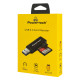 POWERTECH card reader PT-1605 για SD & micro SD, USB 3.0, 5Gbps, μαύρο