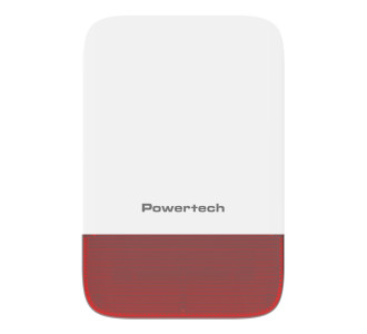 POWERTECH σειρήνα PT-1608, εξωτερικού χώρου, IP65, 433MHz, 120dB, 5000mAh, κόκκινη POWERTECH σειρήνα PT-1608, εξωτερικού χώρου, IP65, 433MHz, 120dB, 5000mAh, κόκκινη
