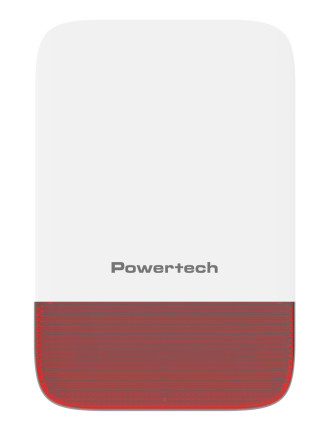 POWERTECH σειρήνα PT-1608, εξωτερικού χώρου, IP65, 433MHz, 120dB, 5000mAh, κόκκινη POWERTECH σειρήνα PT-1608, εξωτερικού χώρου, IP65, 433MHz, 120dB, 5000mAh, κόκκινη