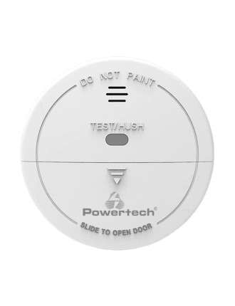 POWERTECH ασύρματος ανιχνευτής καπνού PT-1610 για συναγερμούς, 433MHz POWERTECH ασύρματος ανιχνευτής καπνού PT-1610 για συναγερμούς, 433MHz