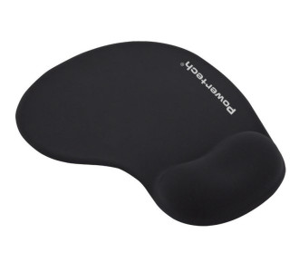 POWERTECH mouse pad PT-1611 με στήριγμα καρπού, 23x19x1.8cm, μαύρο POWERTECH mouse pad PT-1611 με στήριγμα καρπού, 23x19x1.8cm, μαύρο