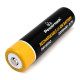POWERTECH επαναφορτιζόμενη μπαταρία Li-ion INR18650 PT-1614, 2200mAh, 3.7V, button top, 1τμχ POWERTECH επαναφορτιζόμενη μπαταρία Li-ion INR18650 PT-1614, 2200mAh, 3.7V, button top, 1τμχ