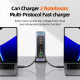 POWERTECH σταθμός φόρτισης PT-1621, 2x USB & 6x USB-C, GaN, 140W, γκρι POWERTECH σταθμός φόρτισης PT-1621, 2x USB & 6x USB-C, GaN, 140W, γκρι