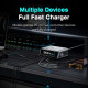 POWERTECH σταθμός φόρτισης PT-1622 με οθόνη, USB & 4x USB-C, GaN, 100W, ασημί POWERTECH σταθμός φόρτισης PT-1622 με οθόνη, USB & 4x USB-C, GaN, 100W, ασημί