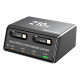 POWERTECH σταθμός φόρτισης PT-1623, USB/3x USB-C/2x USB-C καλώδια, GaN, 160W, μαύρος POWERTECH σταθμός φόρτισης PT-1623, USB/3x USB-C/2x USB-C καλώδια, GaN, 160W, μαύρος