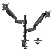 POWERTECH βάση γραφείου για 2x οθόνες PT-1628, 17-32", έως 9kg POWERTECH βάση γραφείου για 2x οθόνες PT-1628, 17-32", έως 9kg